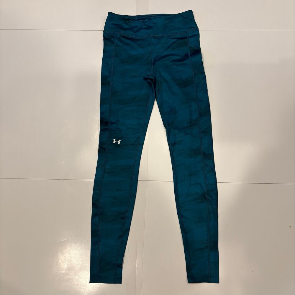 Under Armor Blue & Black Leggings